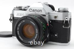 Read! EXC+5 Canon AE-1 35mm Film Camera New FD 50mm f1.8 Lens JAPAN