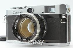 Read Exc+4 Canon P Rangefinder Film Camera 50mm f/1.4 LTM L39 Lens From JAPAN
