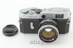 Read Exc+4 Canon P Rangefinder Film Camera 50mm f/1.4 LTM L39 Lens From JAPAN