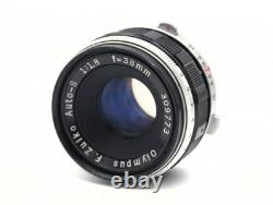 Read? Exc+4? Olympus Pen FT 35mm Half Film Camera F. Zuiko Auto-S 38mm f/1.8 Lens