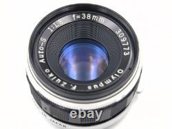 Read? Exc+4? Olympus Pen FT 35mm Half Film Camera F. Zuiko Auto-S 38mm f/1.8 Lens