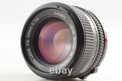 Read Exc+5 Canon AE-1 Program 35mm Film Camera NEW FD 50mm F1.4 Lens JAPAN