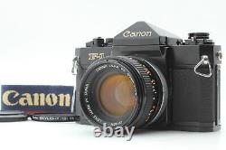 Read Exc+5 Canon F-1 Film Camera FD 50mm f/1.4 S. S. C. SSC Lens From JAPAN