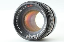 Read Exc+5 Canon F-1 Film Camera FD 50mm f/1.4 S. S. C. SSC Lens From JAPAN