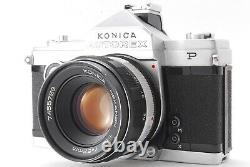 Read! Exc+5 Konica Autorex P 35mm SLR Film Camera with 52/1.8 Lens From JAPAN