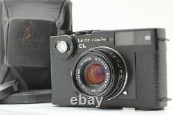 Read Exc+5? Leitz Minolta CL Rangefinder camera M Rokkor 40mm f/2 Lens Fm JAPAN