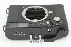 Read Exc+5? Leitz Minolta CL Rangefinder camera M Rokkor 40mm f/2 Lens Fm JAPAN