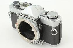 Read? Exc+5? Olympus OM-1 SLR Film Camera F. Zuiko 50mm F1.8 Lens From Japan