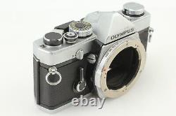 Read? Exc+5? Olympus OM-1 SLR Film Camera F. Zuiko 50mm F1.8 Lens From Japan