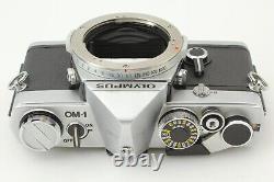 Read? Exc+5? Olympus OM-1 SLR Film Camera F. Zuiko 50mm F1.8 Lens From Japan