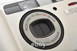 Read Exc+5 Ricoh R1s Point & Shoot 35mm Film Camera Silver Body Lens JAPAN