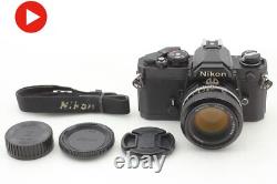 Read Exc+5 + Strap Nikon FM Black Film Camera + Ai 50mm f/1.4 Lens From JAPAN