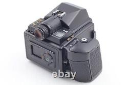 Read? MINT Lens + Strap Hood? Pentax 645 Film Camera A 45mm F2.8 120 Back Japan