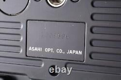 Read? MINT Lens + Strap Hood? Pentax 645 Film Camera A 45mm F2.8 120 Back Japan