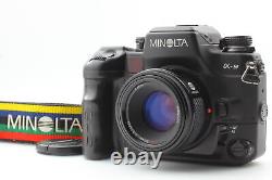 Read MINT Minolta Maxxum Dynax Alpha? 9 a9 Film Camera AF 50mm f1.7 Lens JAPAN