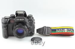 Read MINT Minolta Maxxum Dynax Alpha? 9 a9 Film Camera AF 50mm f1.7 Lens JAPAN