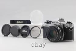 Read! Near MINT Lens Nikon New FM2 SLR Film Camera Ais 50mm F1.8 From Japan