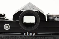 Read! Near MINT Nikon F Eye Level Black 35mm Film Camera 50mm f1.4 Lens JAPAN
