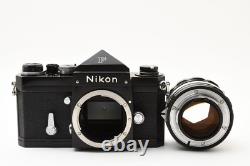 Read! Near MINT Nikon F Eye Level Black 35mm Film Camera 50mm f1.4 Lens JAPAN