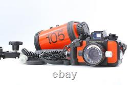 Read Near MINT Nikon Nikonos V Orange Film Camera body UW 35mm F2.5 Lens JAPAN