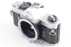 Read? Near MINT with Strap? Pentax MX SLR Film Camera M 50mm F1.7 Lens From Japan