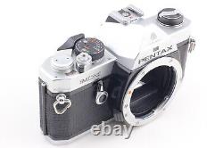 Read? Near MINT with Strap? Pentax MX SLR Film Camera M 50mm F1.7 Lens From Japan