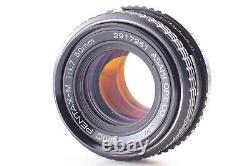 Read? Near MINT with Strap? Pentax MX SLR Film Camera M 50mm F1.7 Lens From Japan