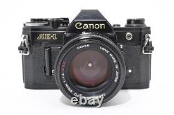 Read Near Mint Canon AE-1 Film Camera FD 50mm f/1.4 S. S. C. Lens From JAPAN