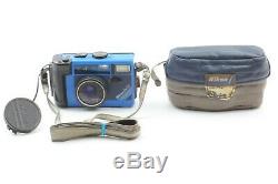 Read! Nikon L35 AW AD Water Proof Blue 35mm Film Camera F/2.8 Lens from Japan