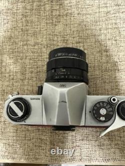 Red PENTAX Spotmatic 35mm Film Camera With 1.8 Lens. Film Tested And Working