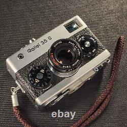 Rollei 35S Sonnar Lens 2.8/40mm 35mm Film Camera -Tested- METER WORKS- US Seller