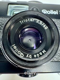 Rollei 35 LED Film Camera Triotar 40mm f3.5 Lens Singapore