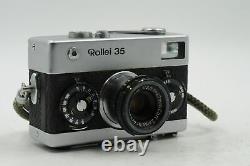 Rollei 35 Rangefinder Camera with40mm f3.5 Lens, Germany Chrome #770