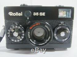 Rollei 35 SE Film Camera with40mm f2.8 Lens with Case & Manual
