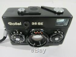 Rollei 35 SE Film Camera with40mm f2.8 Lens with Case & Manual