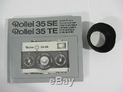 Rollei 35 SE Film Camera with40mm f2.8 Lens with Case & Manual