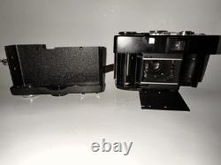 Rollei B 35 Film Camera with40mm f3.5 Triotar Lens B35 Black Tested Works Great