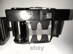 Rollei B 35 Film Camera with40mm f3.5 Triotar Lens B35 Black Tested Works Great