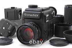 Rollei Rolleiflex SL2000 F Motor SLR Camera with 35mm 50mm 135mm 3 Lens