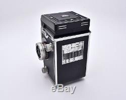 Rollei Rolleiflex TLR Film Camera Carl Zeiss Tessar f/3.5 75mm Lens READ (#5411)