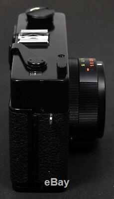 Rollei XF 35 Compact Film Camera + Sonnar 40mm f/2.3 Lens, Straps, Case & Flash