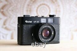 Rollei XF 35 Rangefinder 35mm Film Camera, Sonnar 40mm f2.3 Lens, READ, SB141