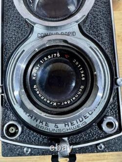 Rolleicord III TLR Film Camera Xenar 75mm f/3.5 Lens Film Tested