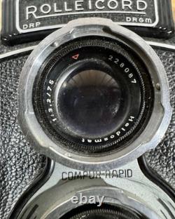Rolleicord III TLR Film Camera Xenar 75mm f/3.5 Lens Film Tested