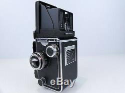 Rolleiflex 2.8e 6x6 120 Film Medium Format Tlr Camera Planar 80mm F2.8 Lens 63