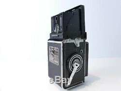 Rolleiflex 3.5a Automat 6x6 120 Film Medium Format Tlr Camera 75mm Lens 229