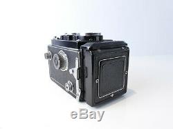 Rolleiflex 3.5a Automat 6x6 120 Film Medium Format Tlr Camera 75mm Lens 229