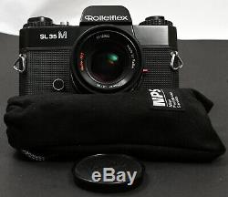 Rolleiflex SL35M Manual 35mm Film SLR Camera + Rollei-HFT Planar 50mm f/1.8 Lens