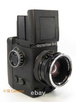 Rolleiflex Slx 2 Medium Format Camera & Rollei Planar 80mm F2.8 Lens Exc