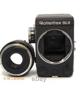 Rolleiflex Slx 2 Medium Format Camera & Rollei Planar 80mm F2.8 Lens Exc